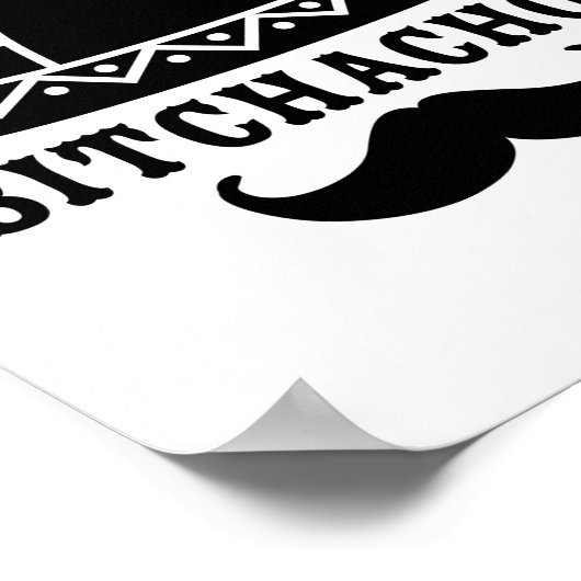 Adios Beaches Funny Zitat Poster (Ecke)