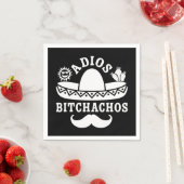 Adios Bitchachos Cinco De Mayo Serviette (Beispiel)