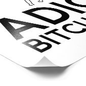 Adios Bitchachos Fotodruck (Ecke)