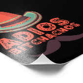 Adios Bitchachos Sombrero Retro Cinco De Mayo Fotodruck (Ecke)