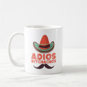Adios Bitchachos Sombrero Retro Cinco De Mayo Kaffeetasse (Links)