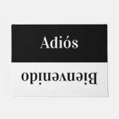 Adiós - Grüße auf spanisch Fußmatte (Vorderseite)