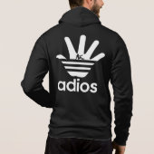 adios hoodie (Rückseite)