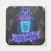 Adios MF Neon Party Shot Magnet (Vorne)