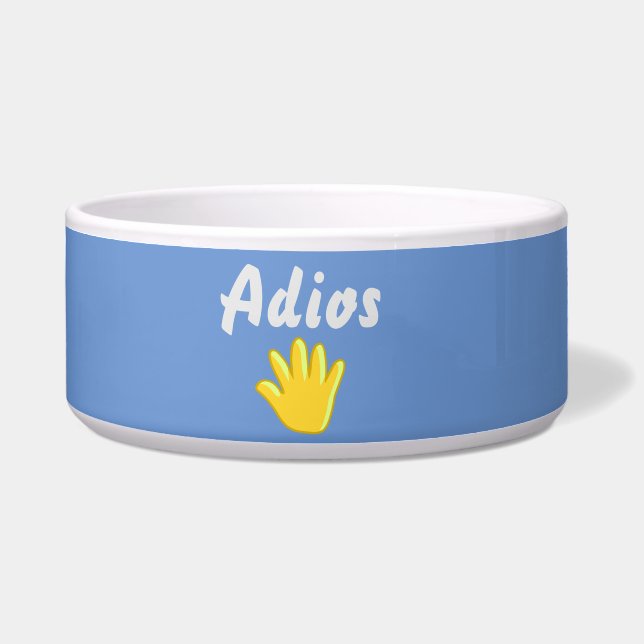 Adios Napf (Vorderseite)