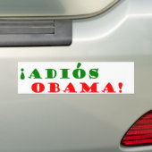 ! Adios, Obama! Autoaufkleber (Auf Auto)