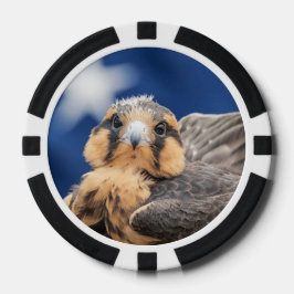 Adiplomado Falcon mit Flagge Pokerchips