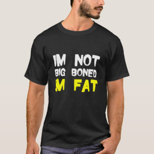 Adipositas nicht groß im Fett Menschen Kleidung T-Shirt