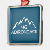 Adirondack 46 Berge Ornament Aus Metall (Links)