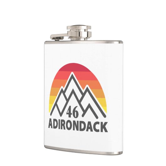 Adirondack 46 Regenbogen Flachmann (Links)