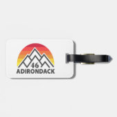 Adirondack 46 Regenbogen Gepäckanhänger (Rückseite horizontal)