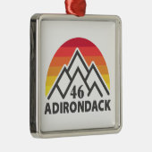 Adirondack 46 Regenbogen Ornament Aus Metall (Rechts)