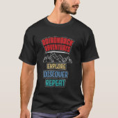 Adirondack Adventures Entdeckungsreise zur Sonne T-Shirt (Vorderseite)