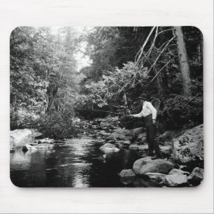 Adirondack-Angelfischen Mousepad