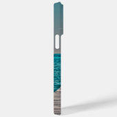 Adirondack Beach Stühle Aquamarin Pink Hütte Case-Mate iPhone Hülle (Rückseite / Rechts)