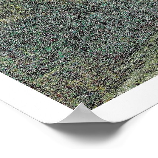 Adirondack Berggipfel Panorama Poster (Ecke)