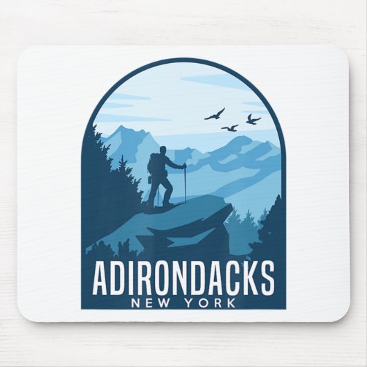 Adirondack Bergsee-Zauber im Val Piora Mousepad (Vorne)