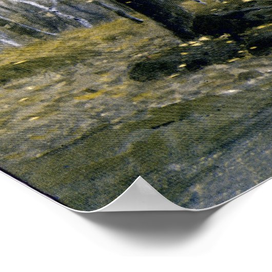 Adirondack Birches Poster (Ecke)