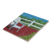 Adirondack Chair Painting Fliese (Seite)