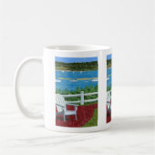 Adirondack Chair Painting Kaffeetasse (Links)
