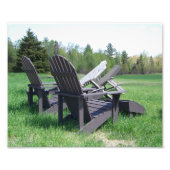 Adirondack Chairs Fotodruck (Vorne)