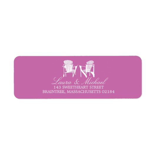 Adirondack Chairs | RÜCKSENDEADRESSE (Vorne)