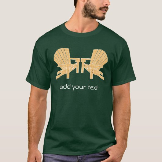 Adirondack Chairs T - Shirt (Vorderseite)
