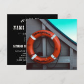 adirondack Fährlebensretter Einladung (Vorne/Hinten)