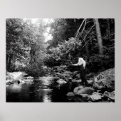 Adirondack Fischen Poster (Vorne)