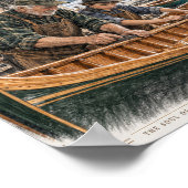 Adirondack-Führerboot-Workshop-Plakat Poster (Ecke)