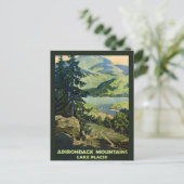 Adirondack-Gebirge Postkarte (Stehend Vorderseite)
