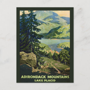 Adirondack-Gebirge Postkarte