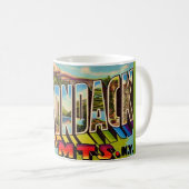 Adirondack-Gebirge Postkarten-Tasse Kaffeetasse (VorderseiteRechts)