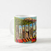 Adirondack-Gebirge Postkarten-Tasse Kaffeetasse (Vorderseite Links)