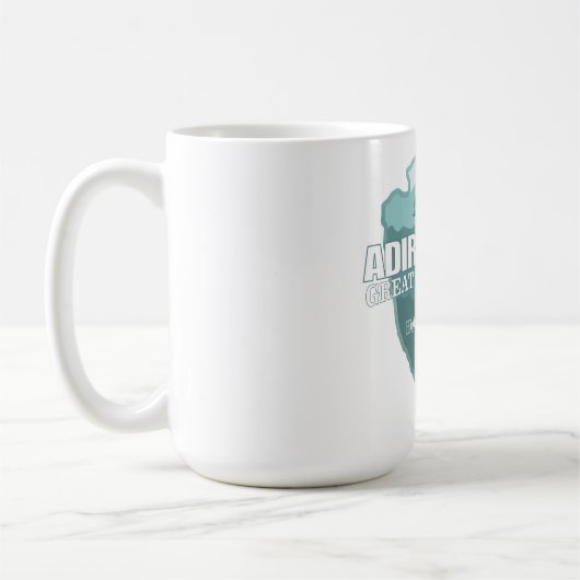Adirondack Great Range Trail (Pfeil T) Kaffeetasse (Links)