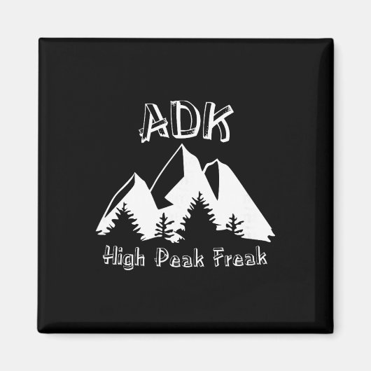 Adirondack High Peak Freak  Magnet (Vorne)