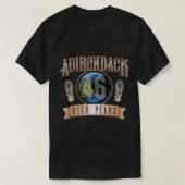 Adirondack High Peaks 46 Club New York Staat Hiker T-Shirt (Design vorne)