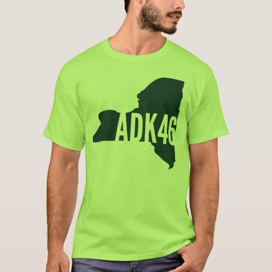 Adirondack High Peaks List T - Shirts (Vorderseite)