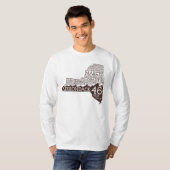 Adirondack High Peaks Long Sleeve T - Shirt (braun (Vorne ganz)