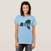 Adirondack-Hochspitzen-Liste Frauen-T - Shirt (Vorne ganz)