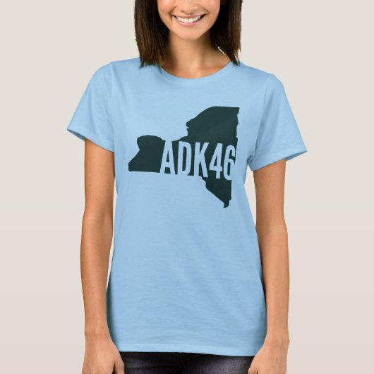 Adirondack-Hochspitzen-Liste Frauen-T - Shirt (Vorderseite)
