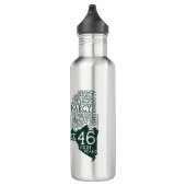 Adirondack hohe Spitzen-Edelstahl-Wasser Bottl Trinkflasche (Rechts)