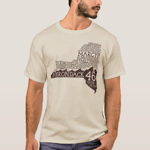 Adirondack hohe Spitzen-langer Hülsen-T - Shirt