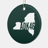 Adirondack hohe Spitzen-Verzierung Keramikornament (Links)