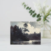 Adirondack Lake by Winslow Homer (1889) Postkarte (Stehend Vorderseite)