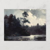 Adirondack Lake by Winslow Homer (1889) Postkarte (Vorderseite)
