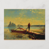 Adirondack Lake Postkarte (Vorderseite)