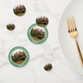 Adirondack Lean to im Herbst Artikel der Geburtsta Konfetti