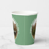 Adirondack Lean to im Herbst Artikel der Geburtsta Pappbecher (Rechts)