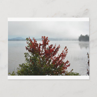 Adirondack Morning Mist Postcard Postkarte
